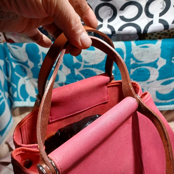 Hermes bougainvillea elan canvas cabbage bag - Picture 2 of 13